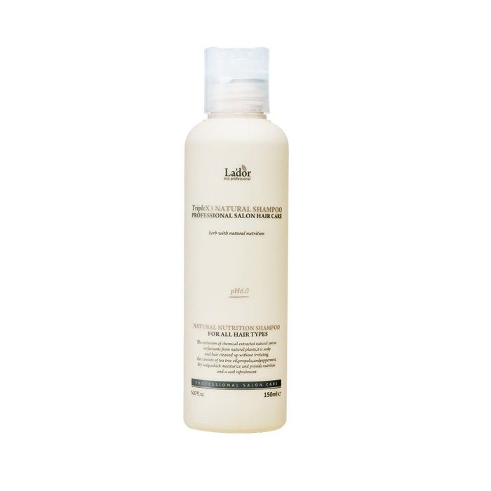 Натуральный шампунь с тройным действием Lador Triplex Natural Shampoo